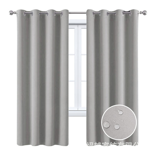 Full Blackout Hot Sale Curtain With Black Lining On The Back