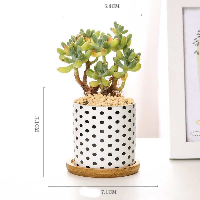 Ceramic flowerpot