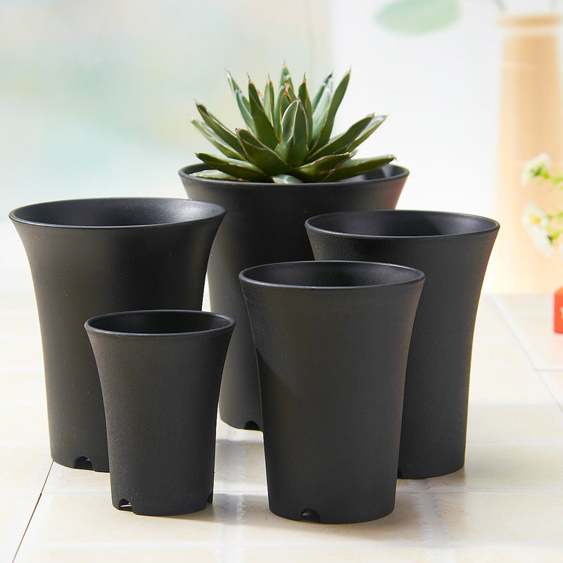 Succulent flowerpot plastic flowerpot